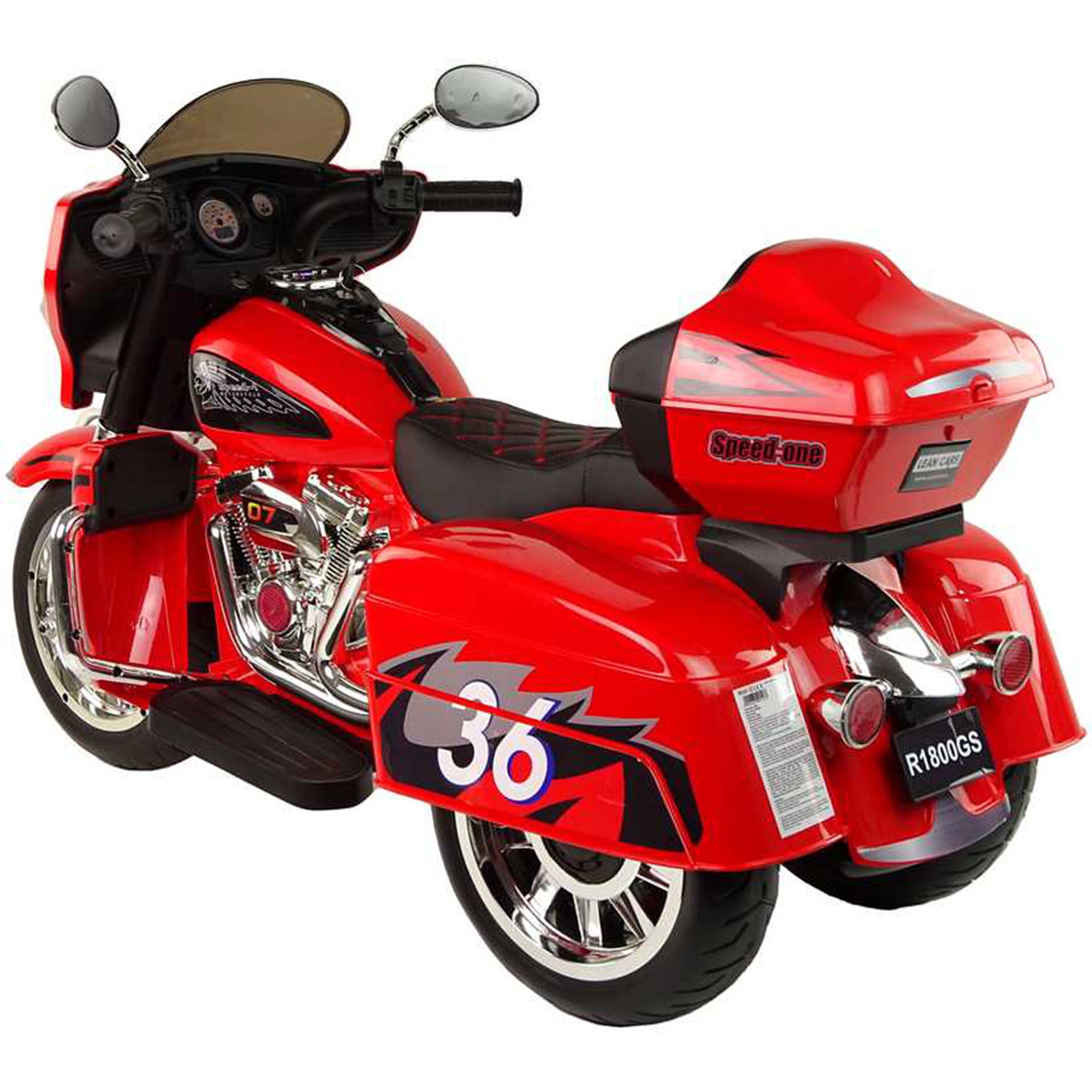 12V Kids Ride on Three-Wheeled Motorcycle 12V Kids Ride on Three-Wheeled Motorcycle